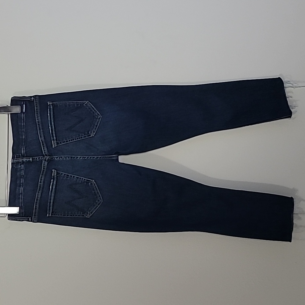 Mother High Waisted Looker Ankle Fray In Close To The Edge Sz 28 View 5